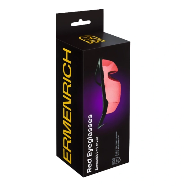 Очки лазерные Ermenrich Verk RG30, красные купить по низкой цене | МАКСПРОФИТ